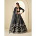 Picture of Fine Chiffon Black Lehenga Choli