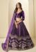 Picture of Delightful Chiffon Purple Lehenga Choli