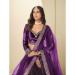Picture of Delightful Chiffon Purple Lehenga Choli