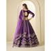 Picture of Delightful Chiffon Purple Lehenga Choli