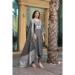 Picture of Cotton & Silk Dim Gray Readymade Salwar Kameez