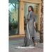 Picture of Cotton & Silk Dim Gray Readymade Salwar Kameez
