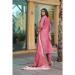 Picture of Cotton & Silk Pale Violet Red Readymade Salwar Kameez