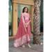 Picture of Cotton & Silk Pale Violet Red Readymade Salwar Kameez