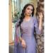 Picture of Cotton & Silk Powder Blue Readymade Salwar Kameez
