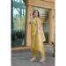 Picture of Beautiful Cotton & Silk Peru Readymade Salwar Kameez