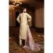 Picture of Beautiful Cotton & Silk Tan Readymade Salwar Kameez