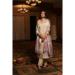 Picture of Beautiful Cotton & Silk Tan Readymade Salwar Kameez