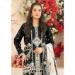 Picture of Stunning Cotton Black Straight Cut Salwar Kameez