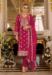 Picture of Chiffon Fire Brick Straight Cut Salwar Kameez