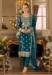 Picture of Pleasing Chiffon Teal Straight Cut Salwar Kameez
