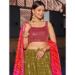 Picture of Comely Georgette Pale Violet Red Lehenga Choli