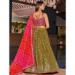 Picture of Comely Georgette Pale Violet Red Lehenga Choli