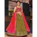 Picture of Comely Georgette Pale Violet Red Lehenga Choli