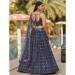Picture of Pretty Georgette Dark Slate Grey Lehenga Choli
