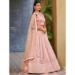 Picture of Fine Georgette Pink Lehenga Choli