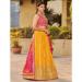 Picture of Comely Georgette Dark Salmon Lehenga Choli
