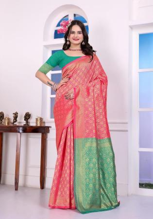 Picture of Bewitching Silk Light Sea Green Saree