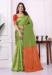 Picture of Comely Silk Sea Green Saree