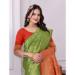Picture of Comely Silk Sea Green Saree