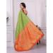 Picture of Comely Silk Sea Green Saree