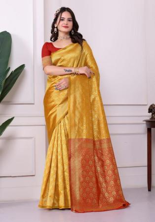 Picture of Ideal Silk Sandy Brown Saree