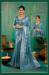 Picture of Good Looking Satin & Silk Cadet Blue Saree