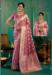 Picture of Statuesque Satin & Silk Light Pink Saree
