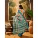 Picture of Delightful Cotton & Linen Dark Sea Green Saree