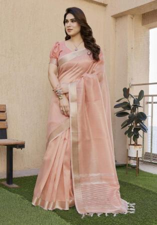 Picture of Nice Silk Tan Saree
