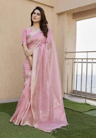 Picture of Ravishing Silk Rosy Brown Saree