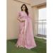 Picture of Ravishing Silk Rosy Brown Saree