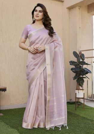 Picture of Sightly Silk Plum Saree