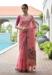 Picture of Superb Cotton Pink Saree