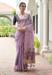 Picture of Wonderful Cotton Plum Saree