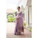 Picture of Wonderful Cotton Plum Saree