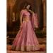 Picture of Well Formed Silk Rosy Brown Lehenga Choli
