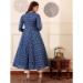 Picture of Rayon Dark Slate Blue Readymade Salwar Kameez