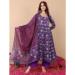 Picture of Magnificent Rayon Purple Readymade Salwar Kameez
