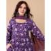 Picture of Magnificent Rayon Purple Readymade Salwar Kameez