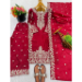 Picture of Ravishing Silk Maroon Readymade Salwar Kameez