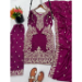 Picture of Graceful Silk Purple Readymade Salwar Kameez