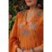 Picture of Splendid Chiffon Orange Readymade Salwar Kameez