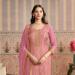 Picture of Chiffon Light Coral Straight Cut Salwar Kameez