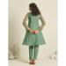 Picture of Shapely Chiffon Dark Sea Green Kurtis & Tunic