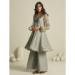 Picture of Gorgeous Chiffon Grey Kurtis & Tunic
