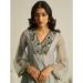 Picture of Gorgeous Chiffon Grey Kurtis & Tunic