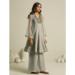 Picture of Gorgeous Chiffon Grey Kurtis & Tunic
