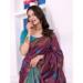 Picture of Beauteous Silk Fuchsia Saree