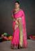 Picture of Appealing Silk Medium Violet Red Saree